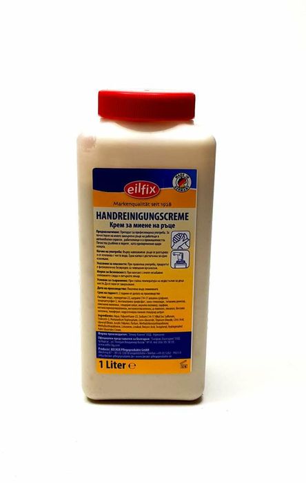 Крем каша за ръце (правоъг.) Eilfix-1л.