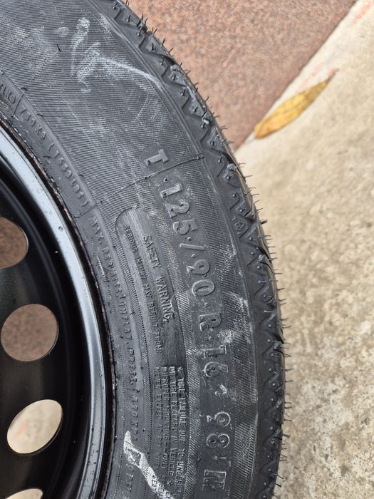 Roata rezerva slim Vw Audi Seat R16 5x112 Noua!