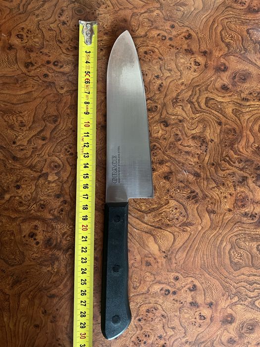 Cuțit de bucătărie universal Grace, High Carbon Stainless Steel, 30cm