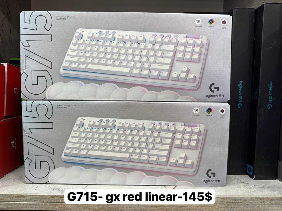 a28electronics предлагает - игровые клавиатуры Logitech