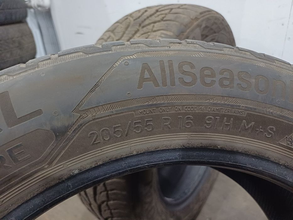 Шины 205/55 R16 Uniroyal пара.