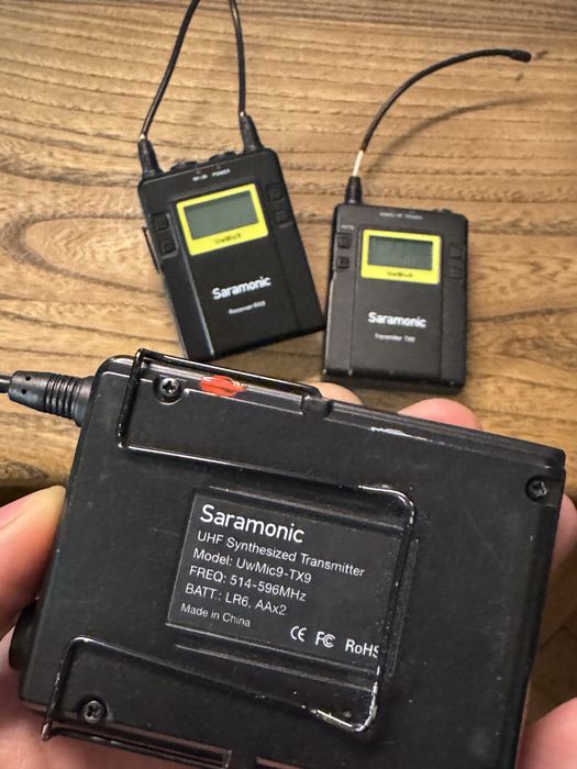 Продам радиосистему Saramonic UwMic9 (RX9 + TX9 / TX9)
