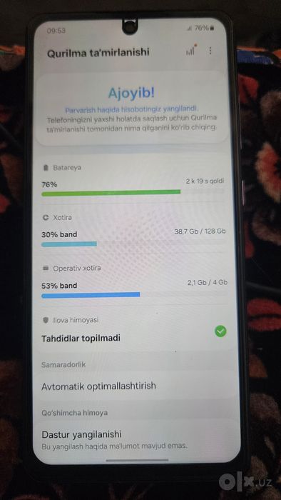 Samsung A52 128/4 ram