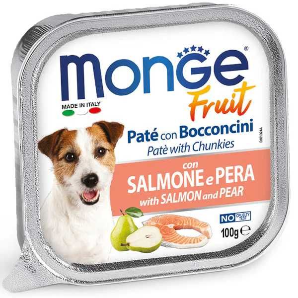 Monge Fruit Pate Adult пастет с парченца за кучета 12броя х 100г