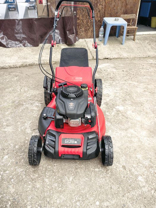 GÜDE BIG WHEELER 554.3 R е многофункционална бензинова косачка 4 в 1