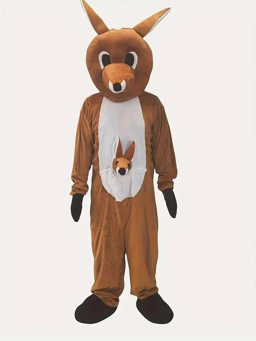 Парти плюшен костюм за рожден ден Заек Мечка Панда Куче Кенгуру