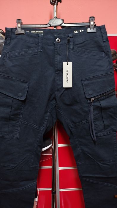 Оригинални панталони G-Star Raw Zip 3D W34 L32 skinny нови мъжки