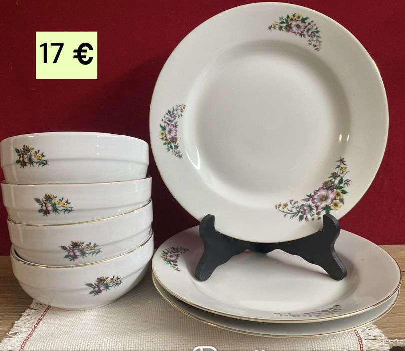 Български порцеланови чинии