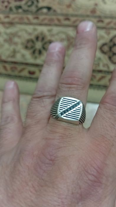 Серебряная печатка 925 проба.