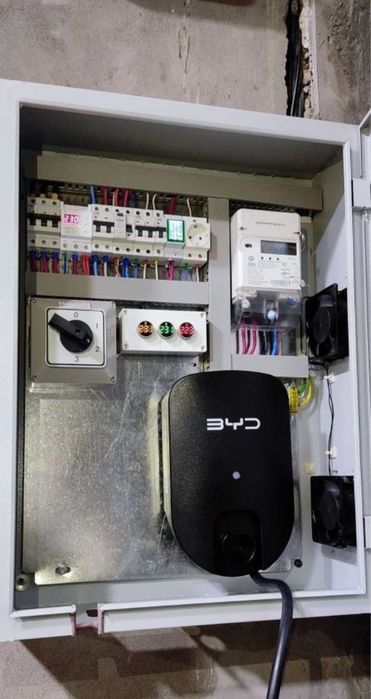 Elektromobil zaryatka ustanovka | Електромобил зарядка установка