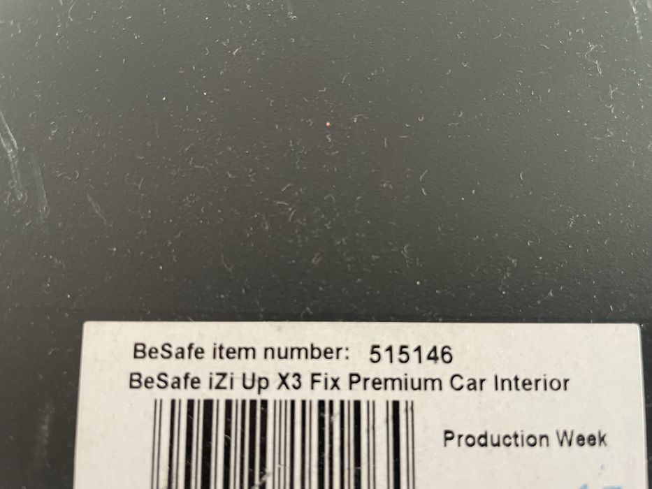 BeSafe iZi Up X3 Fix Premium Car Interior