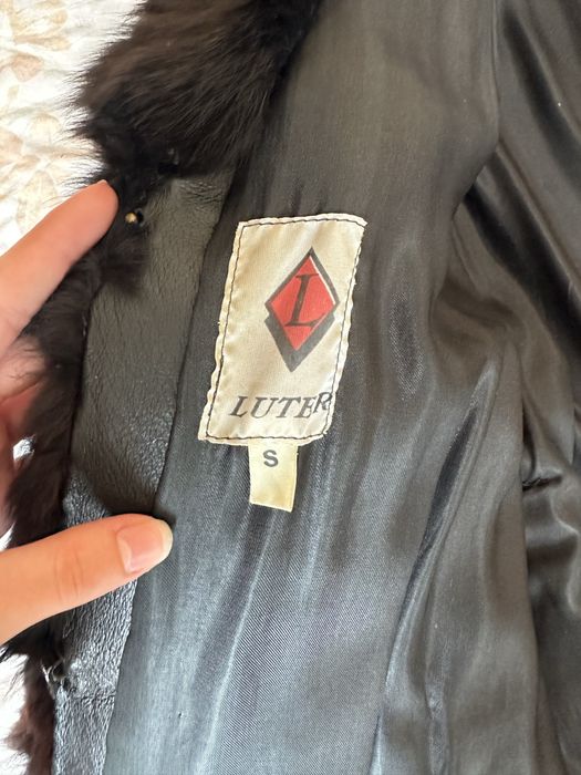 Дамско палто от естествен косъм