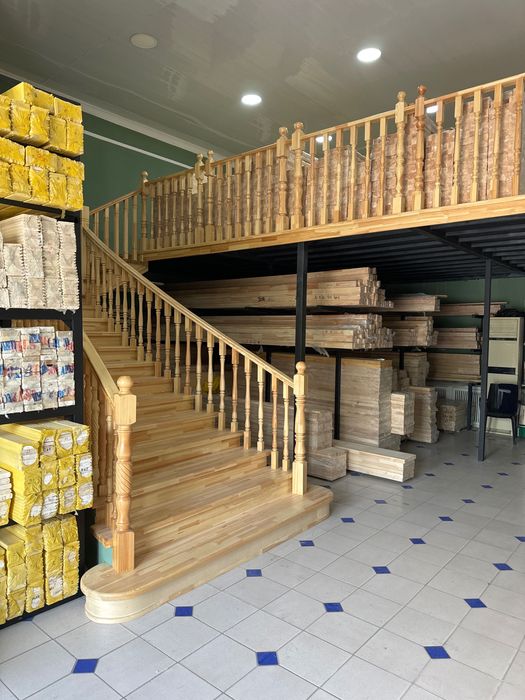 Балясины из дерева, Столб, Доска, Зина, Перила, Ступень