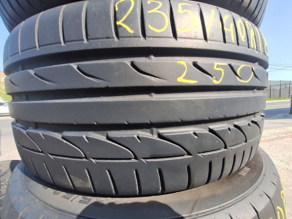 Vând câte 1x anv vara 235/40r19 Bridgestone și 225/45r18 Pirelli Montaj Gratuit