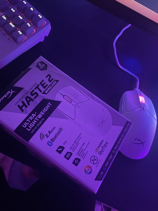 Игровая мышь Hyperx pulsefire haste 2 wireless