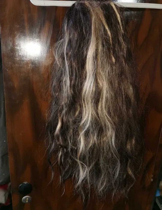 Extensii, coada din par natural 80cm