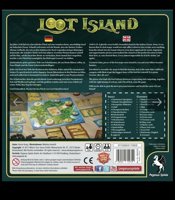 Настолна игра - Loot island - нова