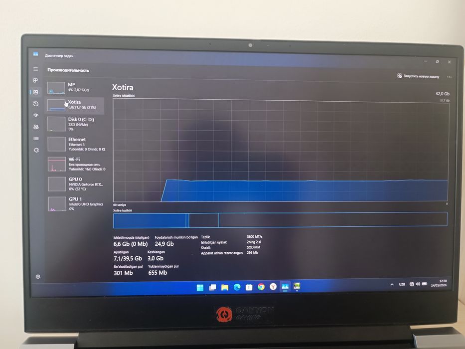 Hp omen 16 i7 14700HX RTX 4070