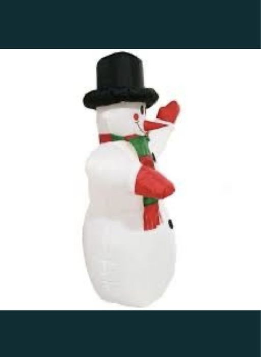 Надувной дед мороз и снегурочка новый год