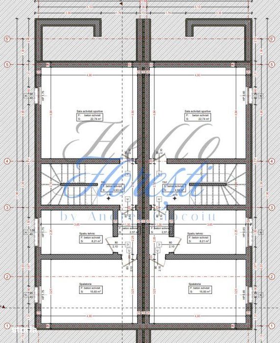 Casa alipita 4 camere - 170 mp utili - zona Tauti, Floresti!