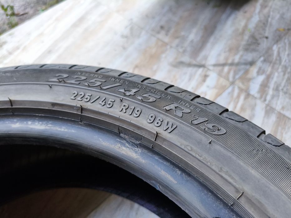 225 45 R19 Пара 2шт. Pirelli Шины