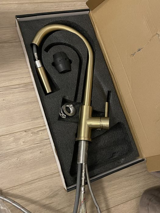 Baterie bucatarie bronz