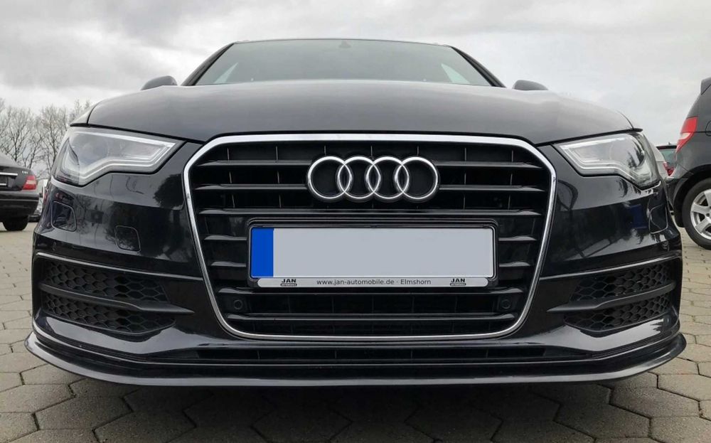 Prelungire bara fata fusta spoiler lip AUDI A6 C7 11-14 S6 S-LINE