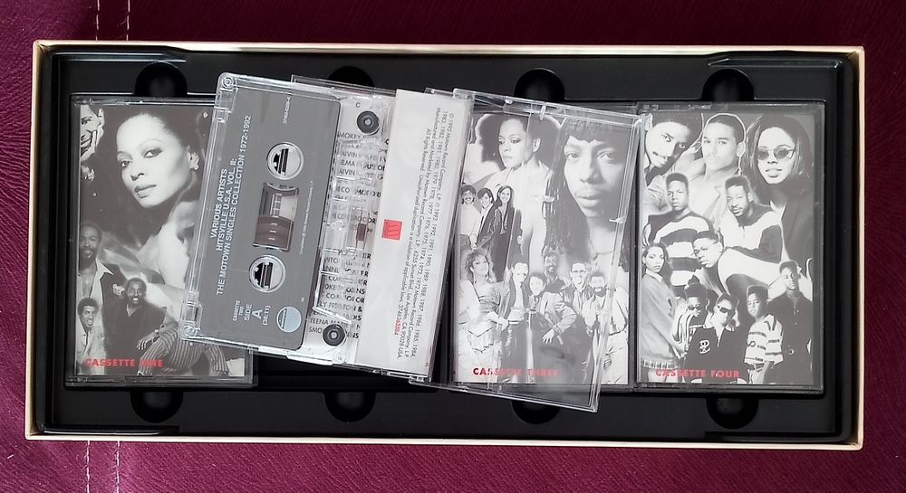 Casete Audio"Hitsville U.S.A."Motown Collection,Made in .US.