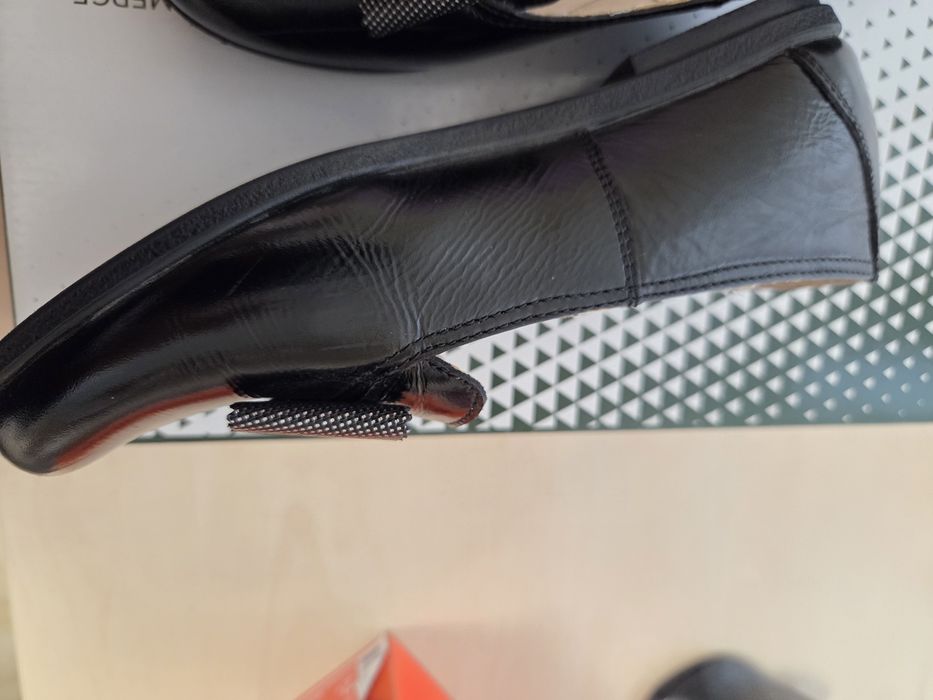 Pantofi din piele naturala fetita, marimea 34, centimentri interior 20.5