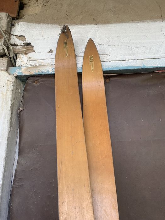 Лыжи взрослые советские