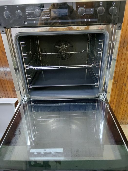 Като нова иноксова печка за вграждане с керамичен плот Миеле Miele Made in Germany  2 години Гаранция!