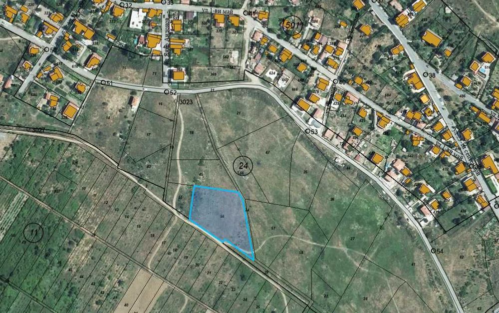 Продава се Парцел в с. Кошарица, Област Бургас - 4400 кв.м за 15 €/кв.м - Снимка #1