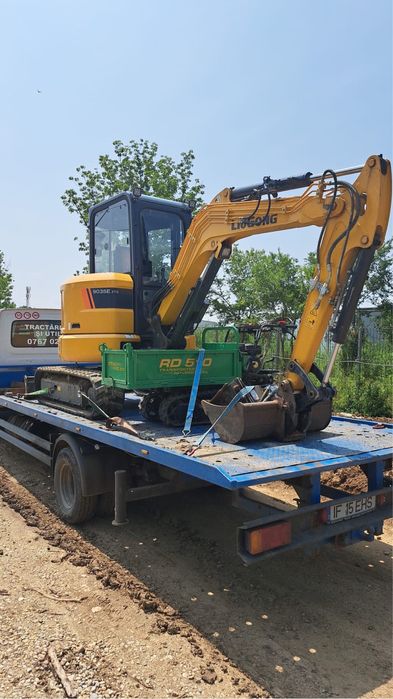 Tractări Auto și Utilaje NON-STOP ,Platformă 6.5m , București Ilfov