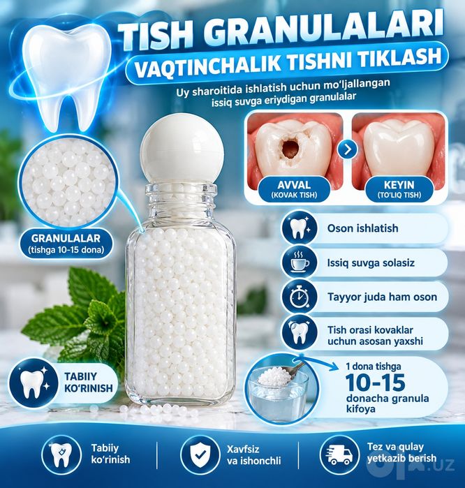 Tish Plombasi Kovak Tishlar uchun Qulay osson optom arzonga kelishilad