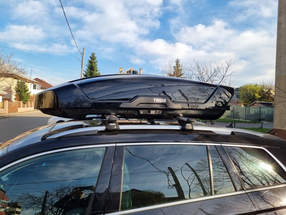 Inchiriez Thule bare + cutie, suporti ski Passat B8 B9, Superb 3 4,BMW