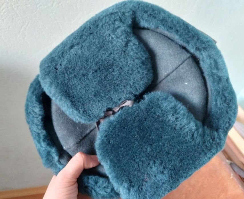 Шапка ушанка очень тёплая