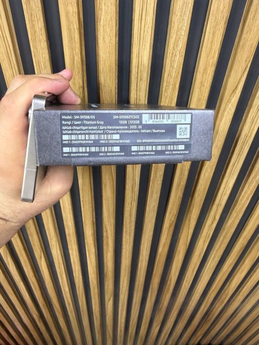 Samsung S25 Ultra 12/512GB.Ideal holatda + full komplekt!