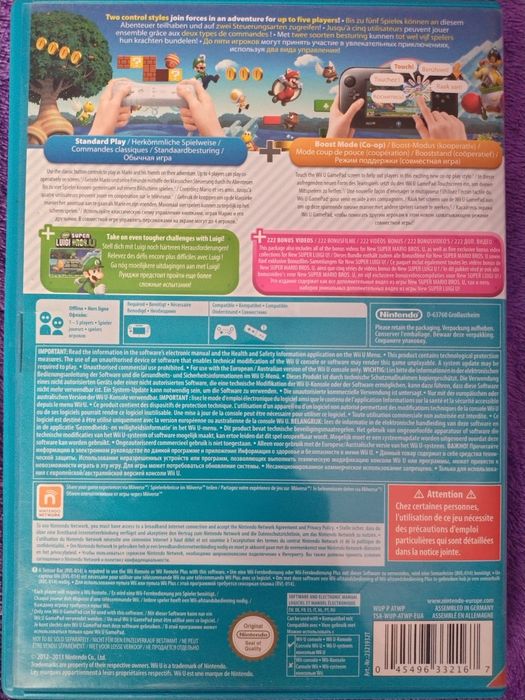 Joc New Super Mario Bros U + Super Luigi U pentru Wii U