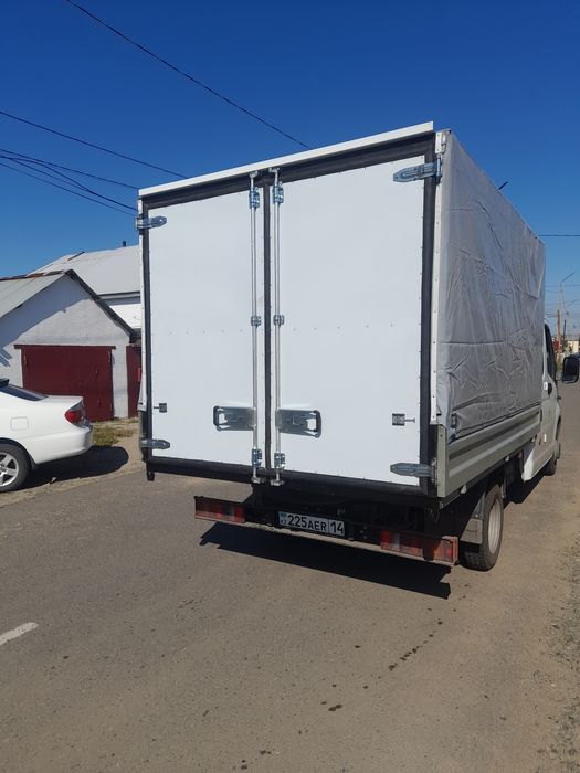 Обшивка газели внутри