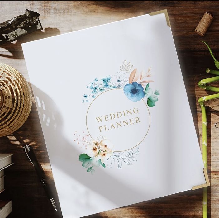 Луксозен Сватбен Планер с твърди корици / Планиране на сватба