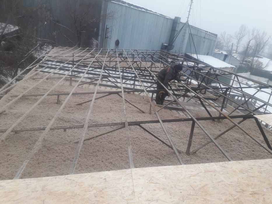 Эковата Утепление крыши