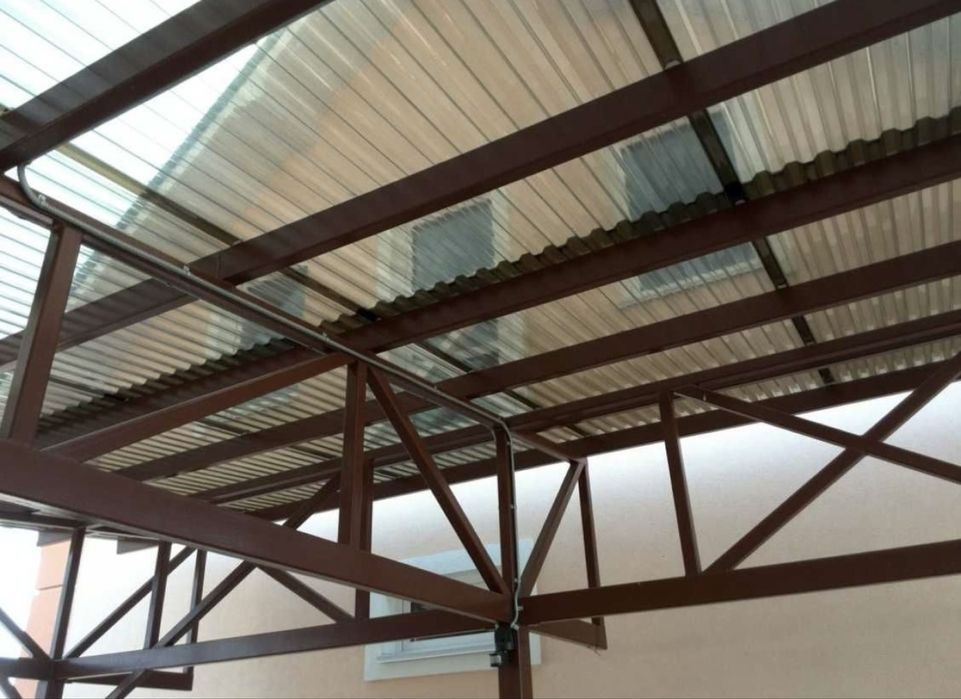 Прозрачный профнастил