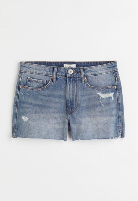 Blugi scurți slim, H&M, 38