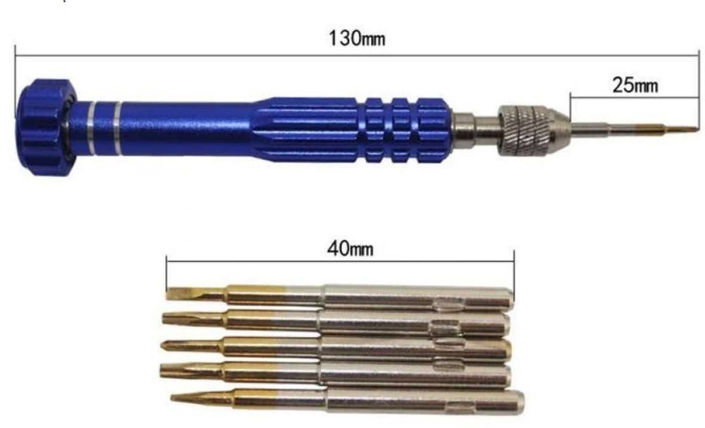комплект 600 часовникарски винтчета