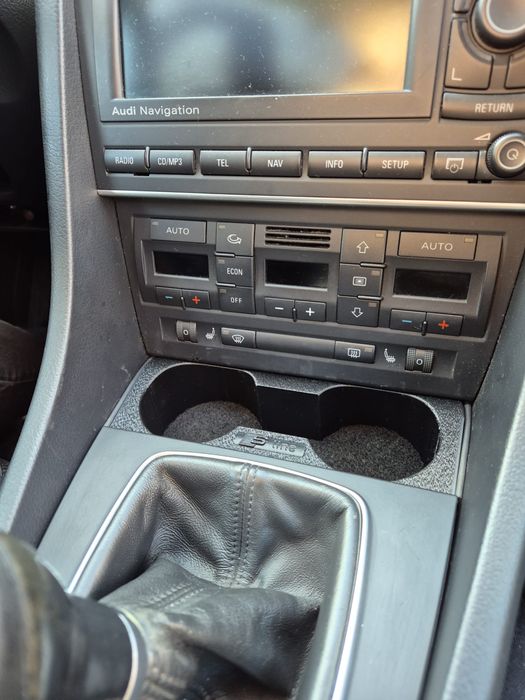 Suport pahare dublu Audi A4 B7| Print 3D | PETG | Montaj OEM