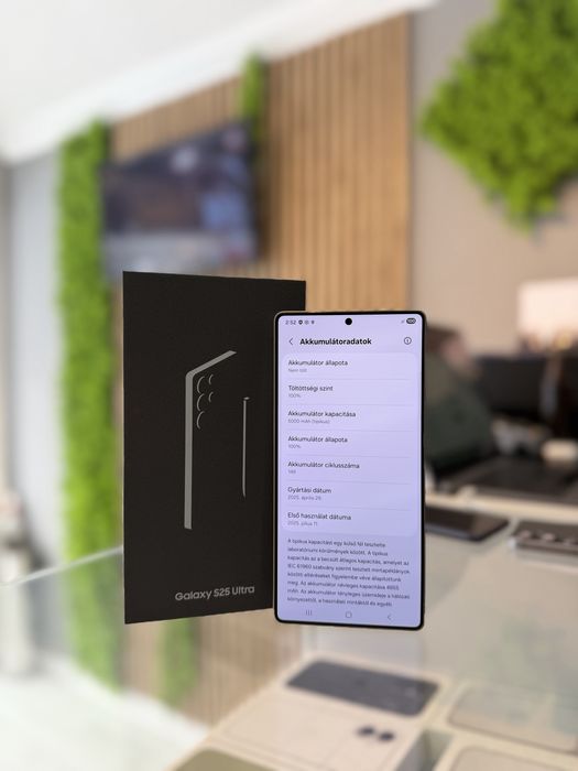 **ATS GSM**Samsung Galaxy S25 Ultra 512Gb/Baterie100%/Fact+Gar 12 luni