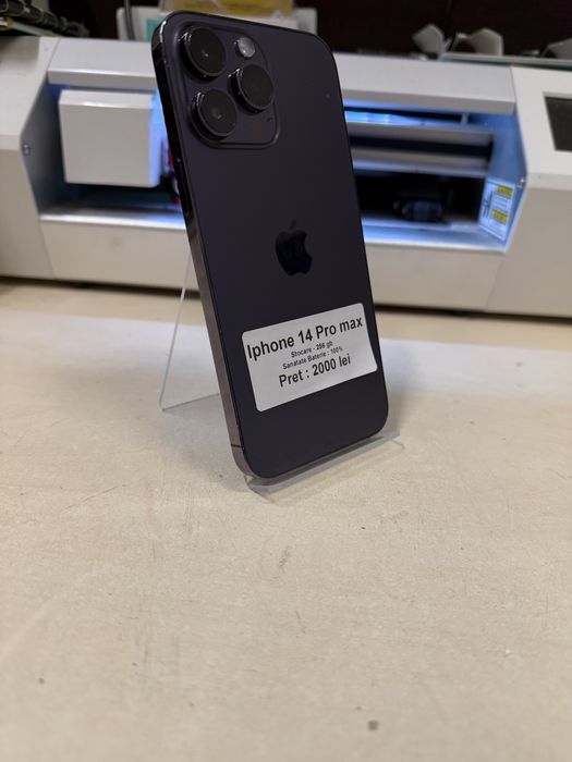 Iphone 14 pro max / 256 gb / 100% baterie / LA REDUCERE