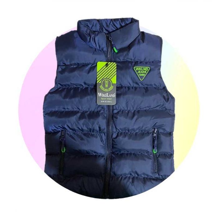 ветровка-безрукавка для мальчиков