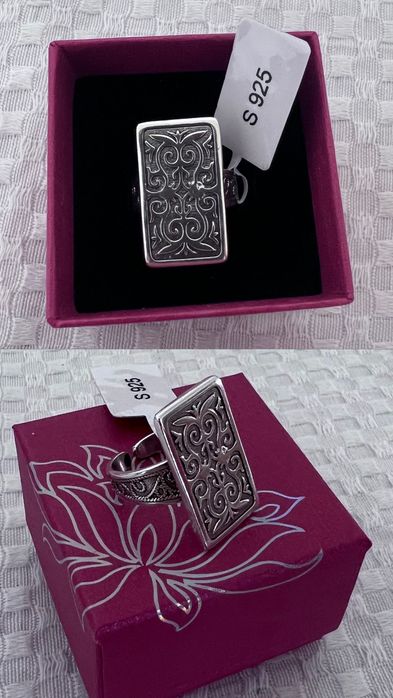 Кольцо серебряное