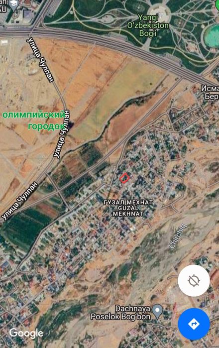 Продаётся участок 6 соток ор.олимпийский городок парк новый Узбекистан